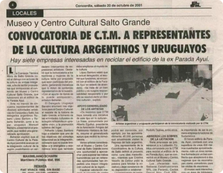 Evento 2001